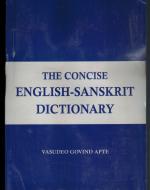 The Concise English-Sanskrit Dictionary (VG Apte)
